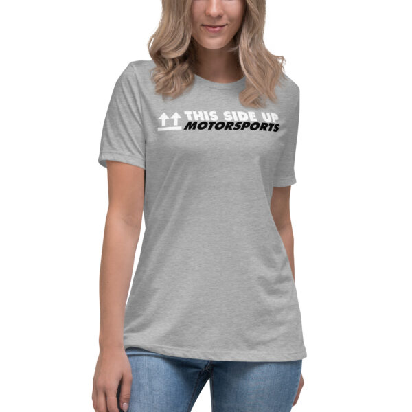 This Side Up Motorsports Team T-Shirt – Ladies Cut - Image 3