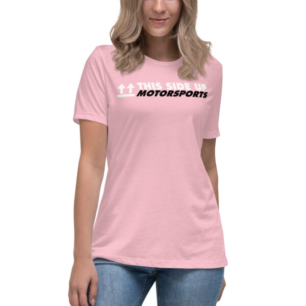This Side Up Motorsports Team T-Shirt – Ladies Cut - Image 4